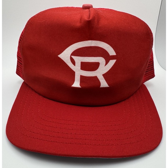 Cedar Rapids Reds MiLB Snapback Hat Cap Cincinnati Minor League Baseball Vtg
